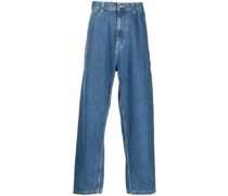 Lockere High-Waist-Jeans