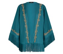 Cape mit Stickerei