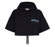 Hoodie mit Logo-Patch