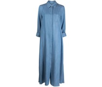 Hemdkleid mit langen Ärmeln