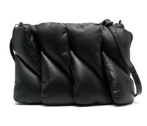 Gesteppte Schultertasche