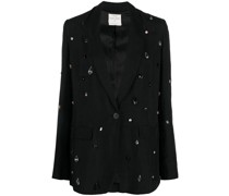 Blazer mit Kristallen