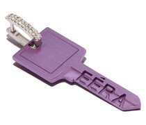 18kt Key Weißgoldohrring