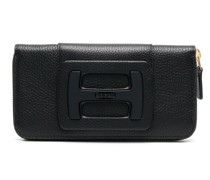 maxi H leather purse