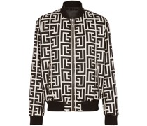Wendbare Bomberjacke mit Monogramm