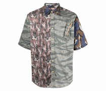 Hemd mit Camouflage-Print