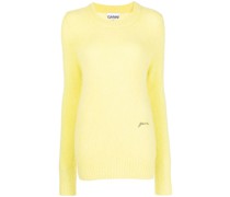 Pullover mit Logo-Stickerei