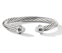 Cable Armspange mit Diamanten