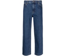 A.P.C. Gerade Cropped-Jeans