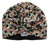 Nancy Turban mit Pailletten
