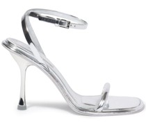 Sandalen im Metallic-Look