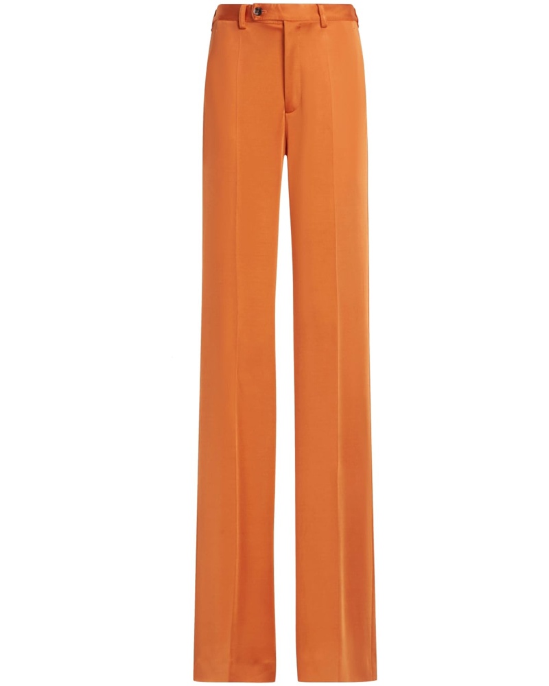 Marni Damen Gerade Hose mit Bügelfalten