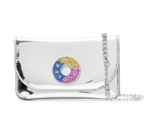 Portemonnaie im Metallic-Look