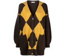 Kaschmirpullover mit Argyle-Muster