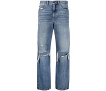 Jeans mit Distressed-Effekt