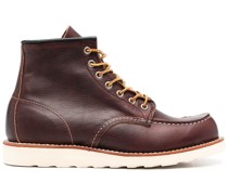 Schnürstiefel mit runder Kappe