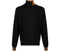 Strickpullover in Colour-Block-Optik