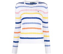 Gestreifter Pullover