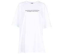 T-Shirt mit Slogan-Print