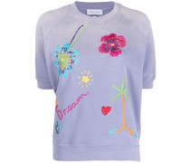 T-Shirt mit Stickerei