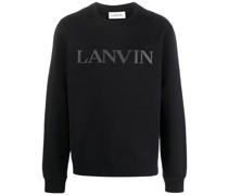 Sweatshirt mit Logo-Stickerei