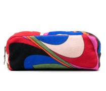 Kosmetiktasche mit Wellen-Print