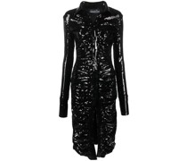Midikleid mit Pailletten