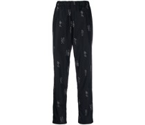 Leuchtende Jogginghose