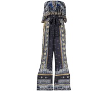 Schulterfreier Jumpsuit
