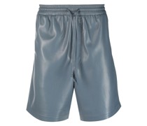 Bermudas aus Faux-Leder