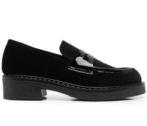 Loafer mit Glanzoptik