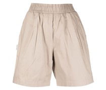 Shorts mit Logo-Schild