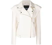 Lederjacke im Biker-Style