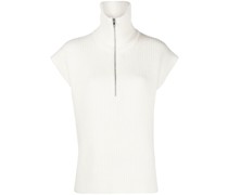 Gerippter Rollkragenpullover