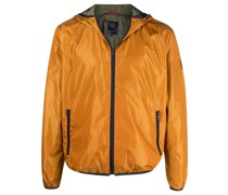 Kapuzenjacke mit Logo-Patch