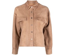 Jacke aus Leder