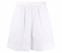 Shorts mit Lochmuster