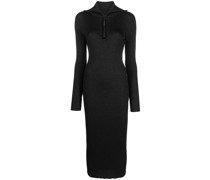 Midikleid mit Reißverschluss