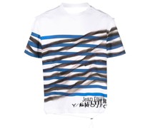 x Jean Paul Gaultier T-Shirt mit Streifen