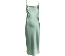 Midikleid mit drapiertem Ausschnitt