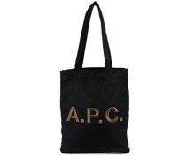 A.P.C. Bestickter Shopper aus Cord