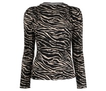 Oberteil mit Zebra-Print