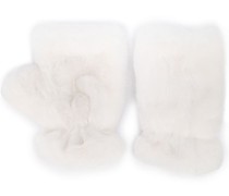 Handschuhe aus Faux Fur
