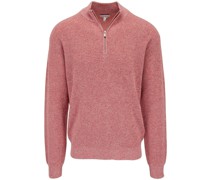 short-zip pima cotton Pullover