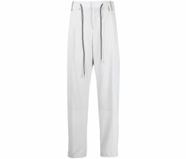 Gerade Hose mit Kordelzug