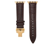 x Velante Officiale Uhrenarmband aus Leder