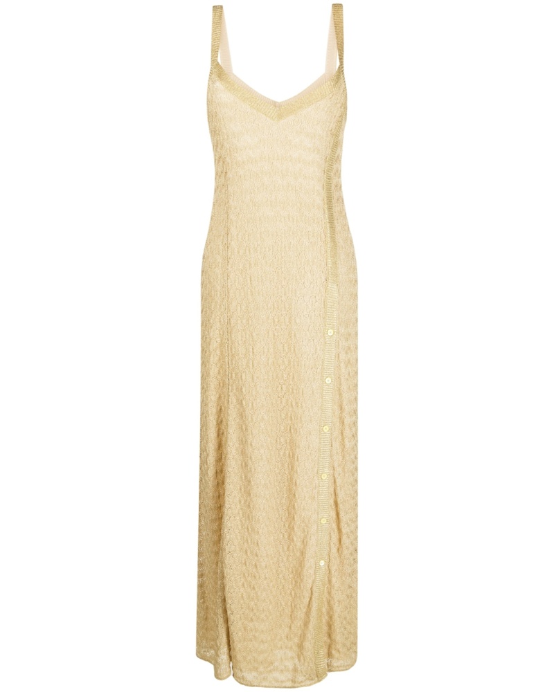 Missoni Damen Trägerkleid mit V-Ausschnitt