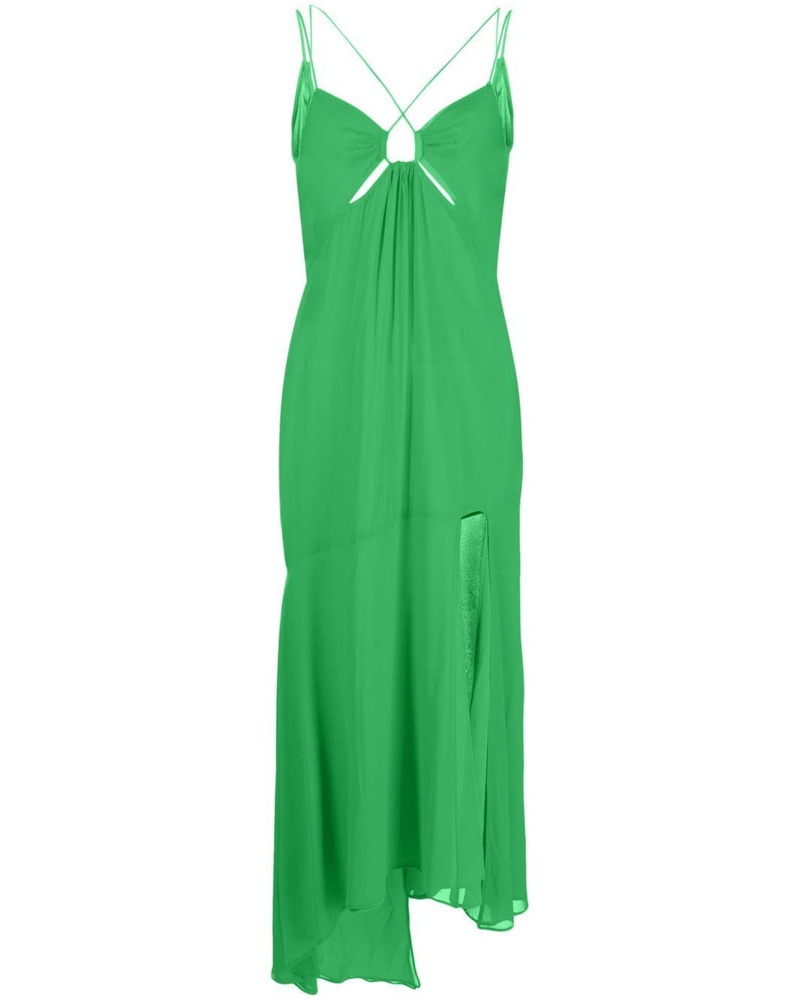 ANDAMANE Damen Kleid mit Cut-Outs