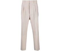Tapered-Hose mit Bundfalten