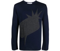 Pullover mit Intarsien-Motiv